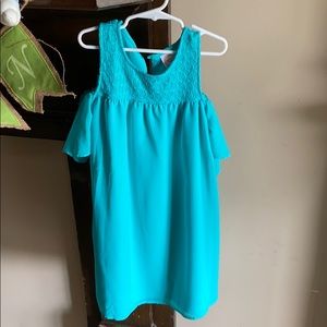 Teal dress